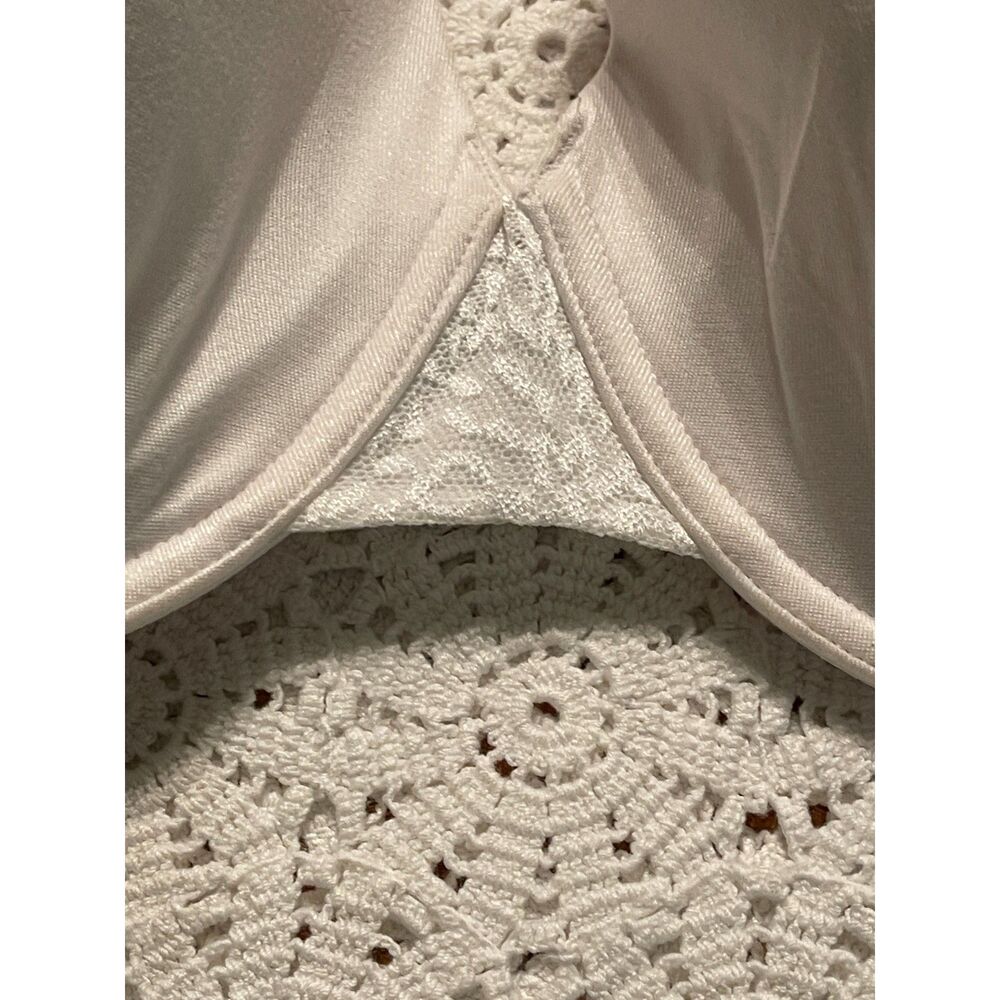 New Bali Comfort Revolution Soft Touch T-Shirt Underwire Bra 3468 White 38DD NWT - Picture 3 of 8